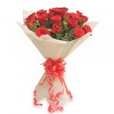 15 Red Roses Bunch – Roses – Flowers By Types – Flowers