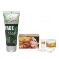 OxyGlow Neem-Tulsi Face Wash 100 g & Gold Bleach Cream 240 g Combo
Buy online at www.alpinec ...