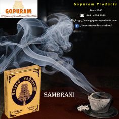 We make the best quality Sambrani with best fragrance to forever create peace in your home.We kn ...