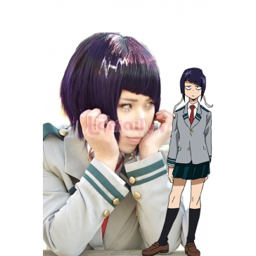 Anime My Hero Academia Kyoka Jiro Purple Cosplay Wig – L-email Cosplay Wig