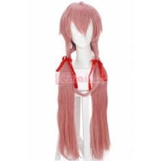 100cm Long Hot Pink The Future Diary Yuno Gasai Cosplay Wigs – L-email Cosplay Wig