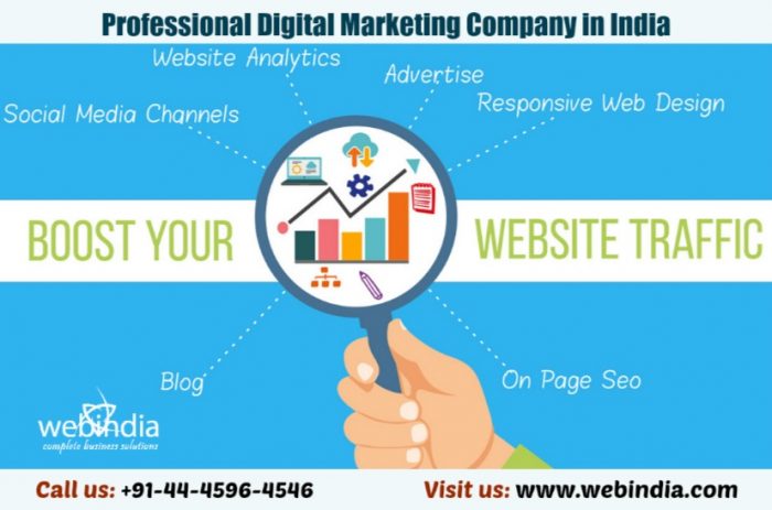 Discover Professional Digital Marketing Company in India? Webindia offers digital marketing serv ...