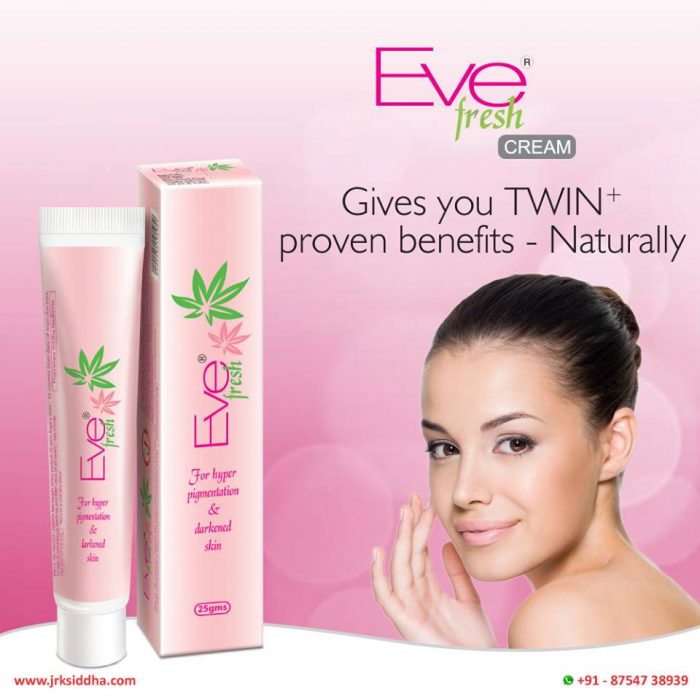 Our Eve fresh cream for Hyperpigmentation has Distinctive ingredients like Aloe vera and Curcuma ...