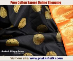 Are you looking to Pure Cotton Sarees Online Shopping? Get a wide range of Cotton Silk Sarees, P ...