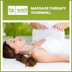 Registered massage therapy Thornhill is offered by a team of registered massage therapists. Thes ...