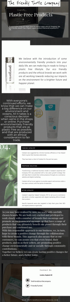 We believe with the introduction of some environmentally friendly products into your daily life, ...