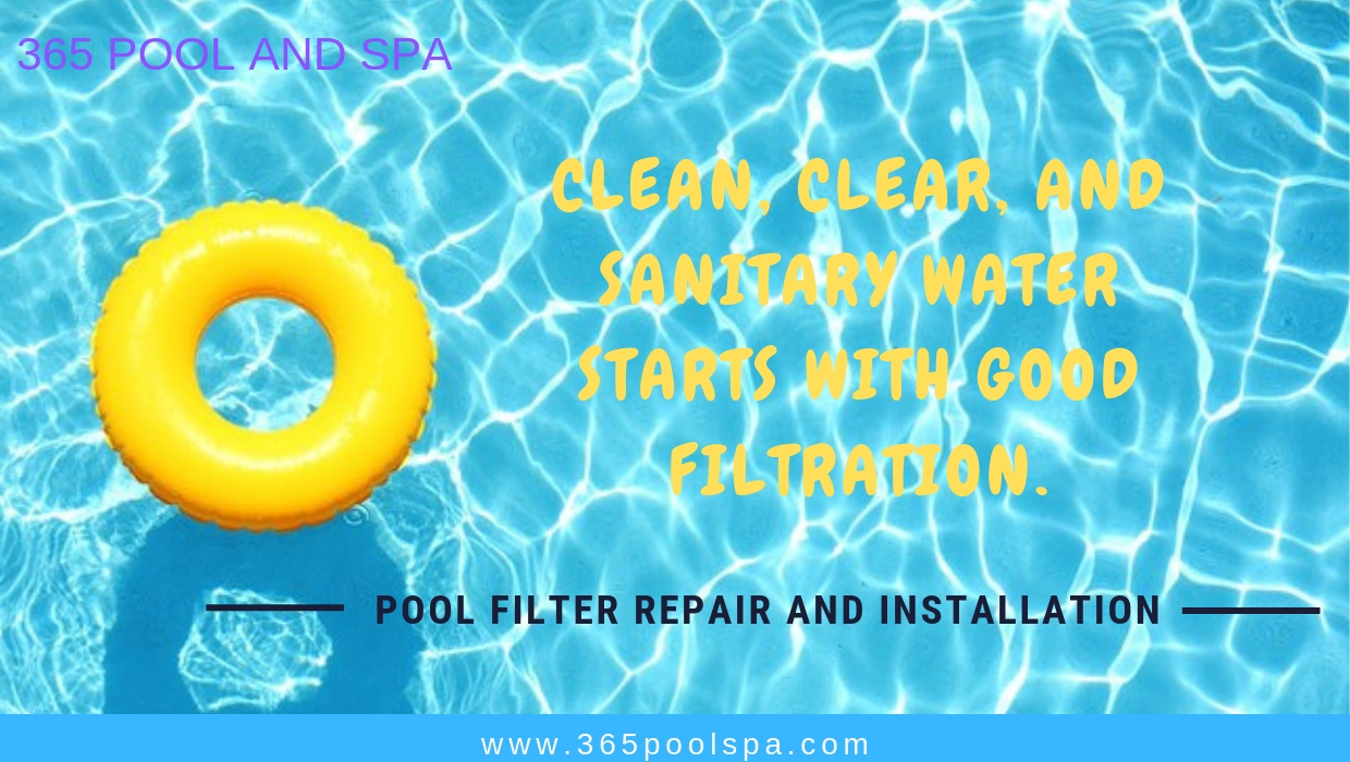 Along with your pool pump, your filter is essential for maintaining