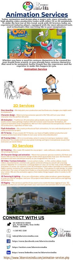 At 3D services India settle for nothing less than high quality multimedia, design and web services.