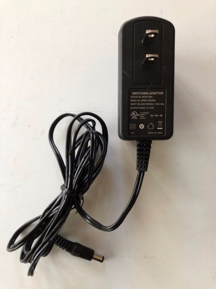 NEW MTR-13103 MPBS-12020000 Switching AC Adapter Power Supply Charger 12V 2A [MPBS-12020000 12V  ...