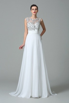 Vestidos de noche blanco baratos, Vestidos blanco de noche online