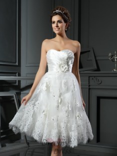 Robes de mariée courte pas cher – DreamyDress