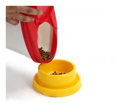 PLASTIC H507 (10L)  PET FOOD CONTAINER
