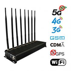 Unique brouilleur de 5G téléphone portable 3G 4G GPS WiFi bureau bon marché