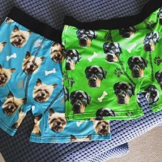 Custom Face Boxer Shorts – Dog