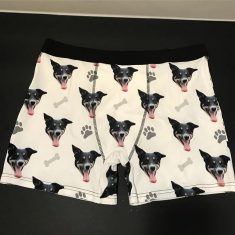 Custom Face Boxer Shorts- Cat