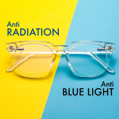 Blue Light Blocking Glasses Clear Crystal Style Fashion Glasses – EyeWearShop