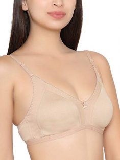 Clovia Cotton Rich Non-Wired Spacer Cup T-Shirt Bra