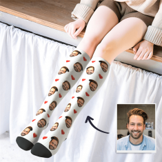 Custom Face Knee High Socks – MyFaceGifts