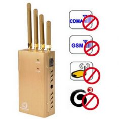 Brouilleur de téléphone Portable – mobile cellulaire d’onde légal bloqueur GSM 3G 4G ...