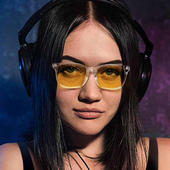 Gaming Glasses – Light Blocking Glue For Computer/Phone – Adults Professional Gaming ...
