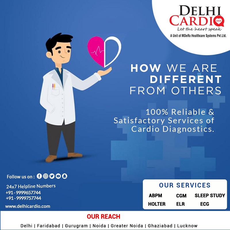 Holter test in Delhi – Delhi Cardio Diagnostics Services
