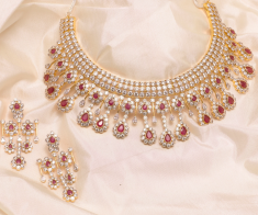 Best CZ Jewellery Necklace Set Online | Tarinika