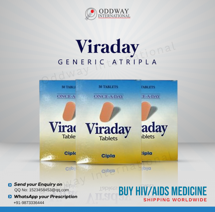 Wholesale Exporter of Viraday Tablets