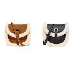 ブランドディオール セーターと グッチ マフラーとアグ ショルダーバッグ