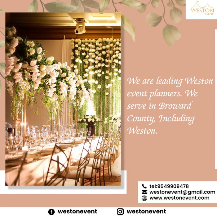 Weston event planners