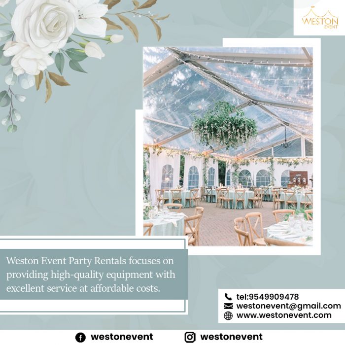 Party Rentals Weston