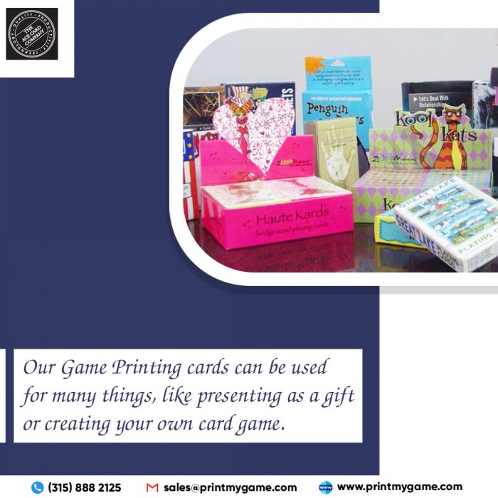Custom Game Cards