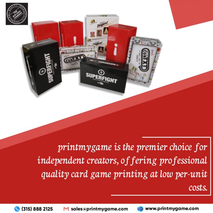 Card Game Printing