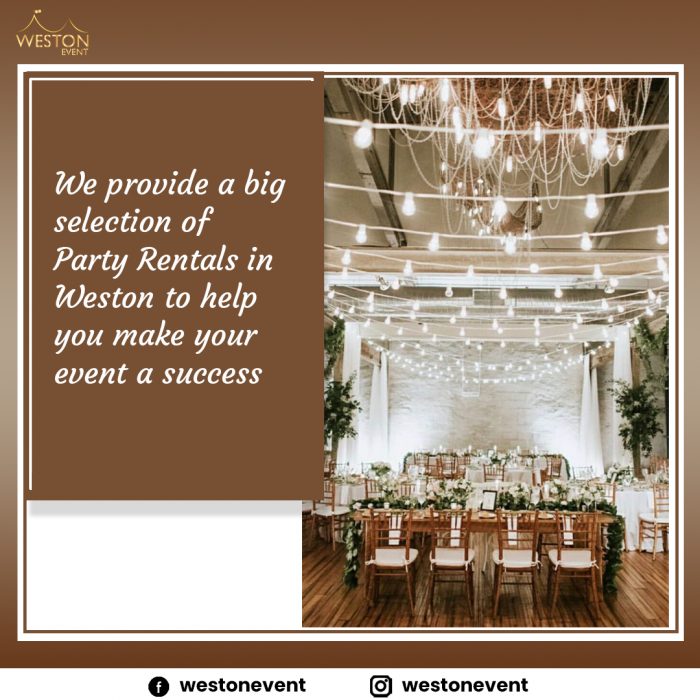 Party Rental Weston