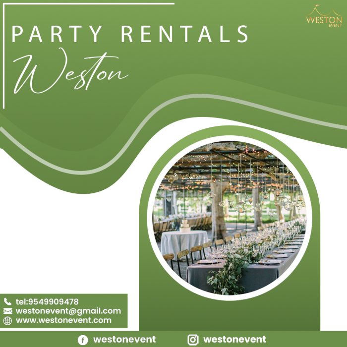 Party Rentals Weston