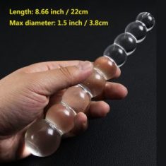 Glass Anal Beads & Balls | Ideal Anal Toys for Beginners | Glassdildo.shop