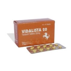 Increase your sensual performance with Vidalista 20