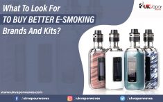What To Look For To Buy Better E-Smoking Brands And Kits?