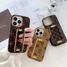 New Louis Vuitton iphone 14 trendy leather case.