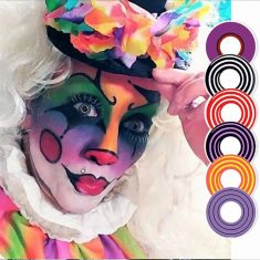 2022 New Twilight Yellow Horror Lens color contact lens japan