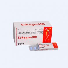 Suhagra 100 mg starting dose in men with ED