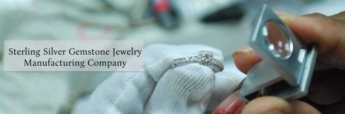 Top Gemstone Sterling Silver Manufacturing Company: Speak for Themselves