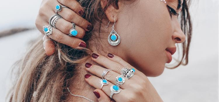 Sterling Silver Turquoise Jewelry for Women
