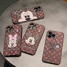 新作の ルイヴィトン風 iphone15 Pro ケース 人気 型押し