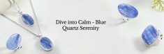 Blue Quartz Tranquility: A Serene Dive into Calm Blue Waters