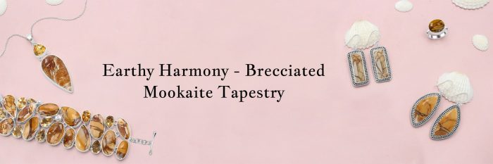 Brecciated Mookaite Tapestry: Harmonious Weaving of Earth’s Colors