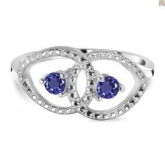 Enchanting Twilight Iolite Ring
