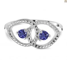 Enchanting Twilight Iolite Ring