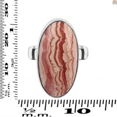 In the Heart of Stone: Rhodochrosite Ring