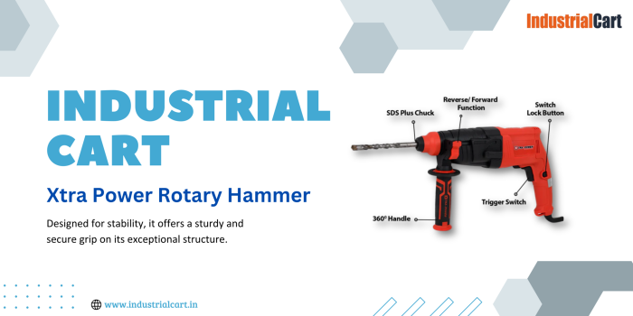 XPT 433 Rotary Hammer – Unleash Powerful Drilling for Heavy-Duty Applications